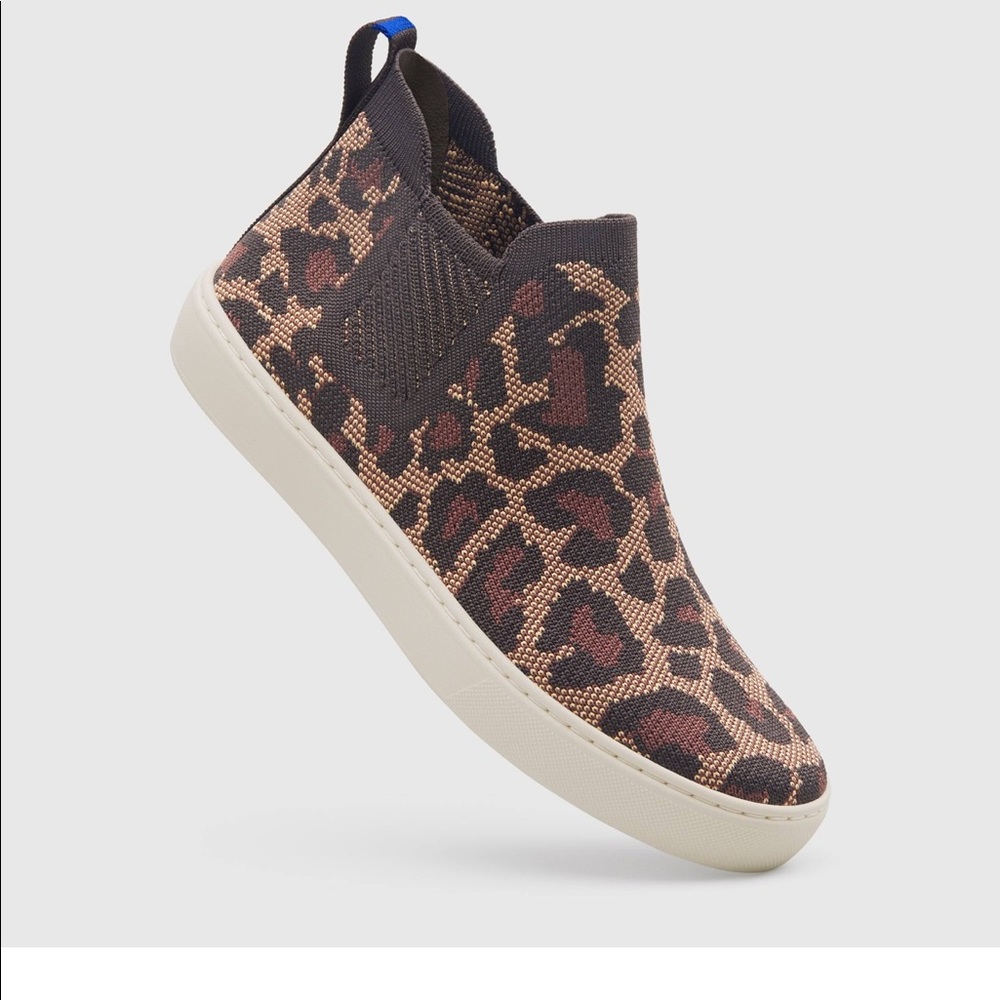 Rothys Chelsea boots - Wildcat animal print